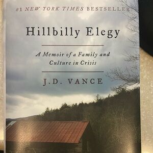 Hillbilly Elegy hardback book by JD Vance